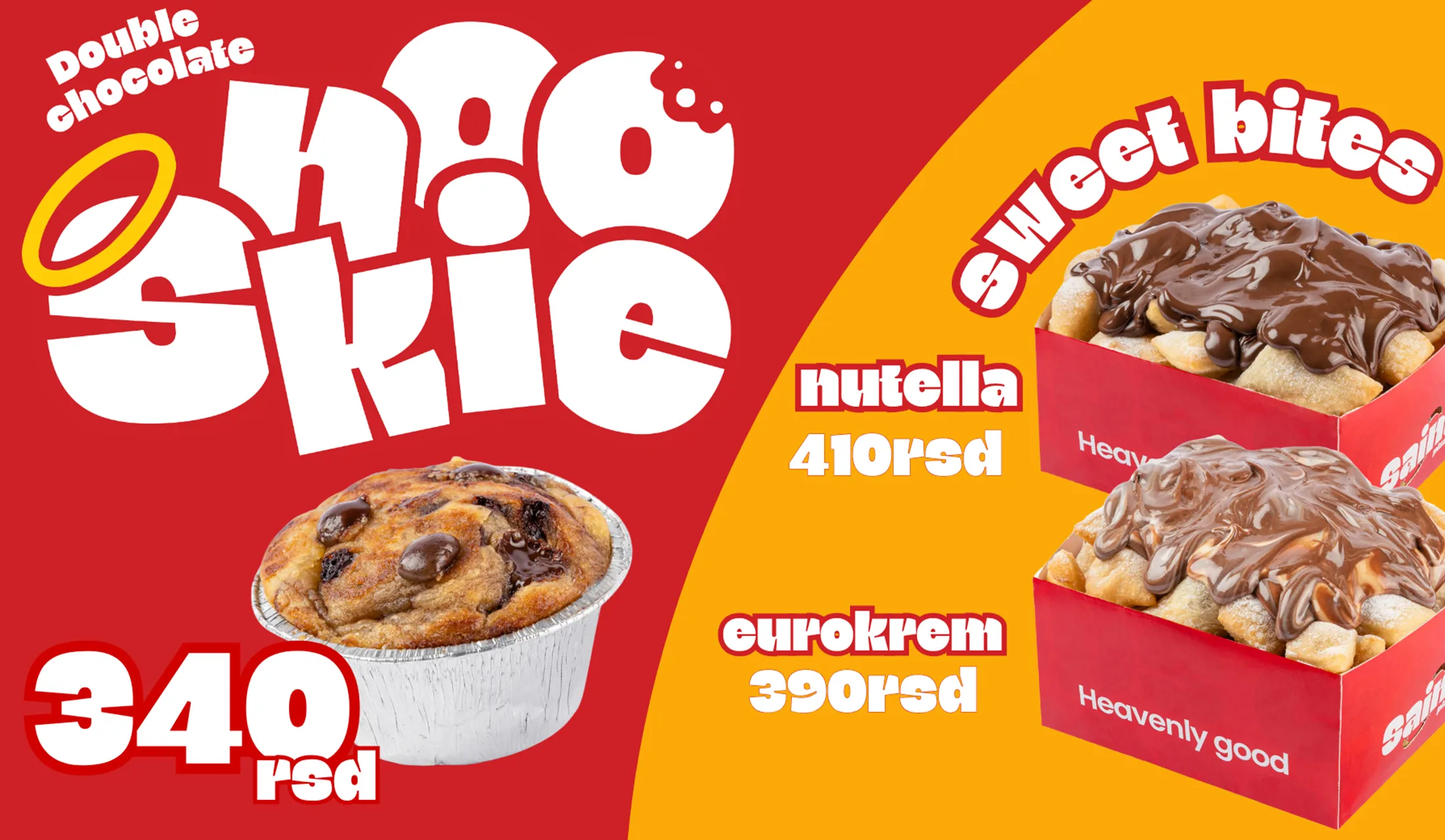 Snookie + Sweet bites - dostava