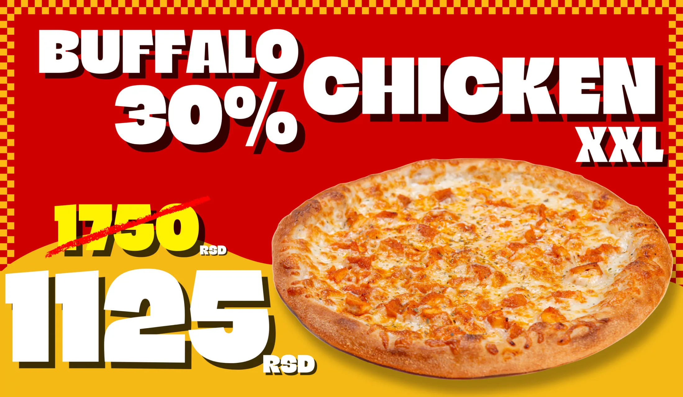 Buffalo Chicken XXL akcija